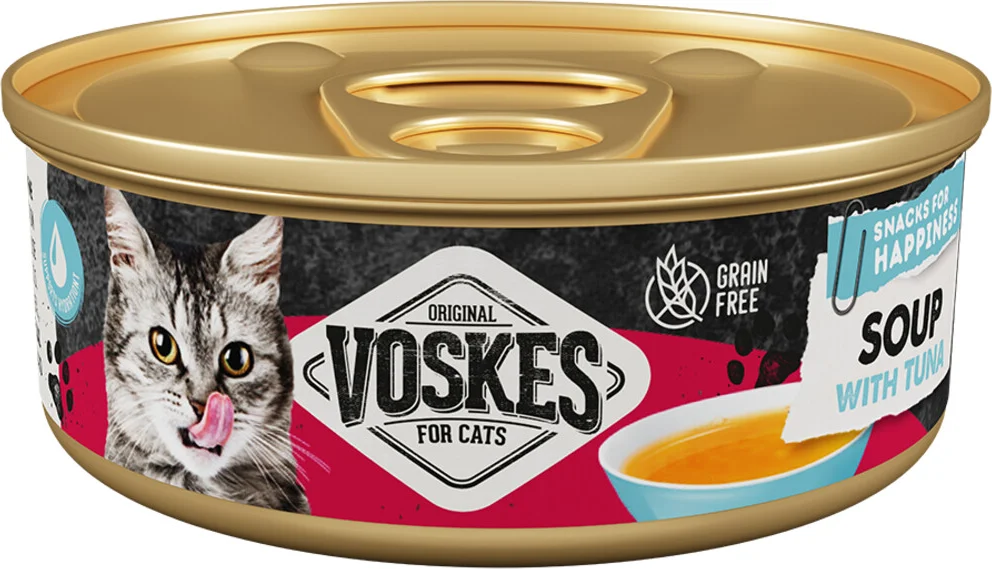 36x Voskes Original Soep Kattensnack Tonijn 50 gr