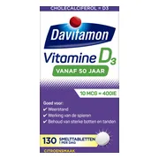 Davitamon Vitamine D3 Vanaf 50 Jaar 130 smelttabletten