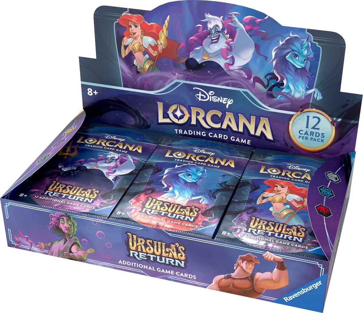 Disney Lorcana Ursula's Return Booster Display