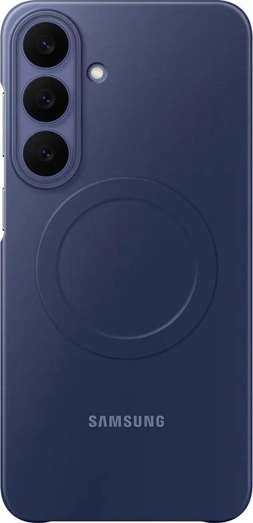 Samsung Galaxy S26 FE Siliconen Slim Back Cover met Magneet Paars