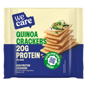 WeCare High Protein Quinoa Crackers 100GR