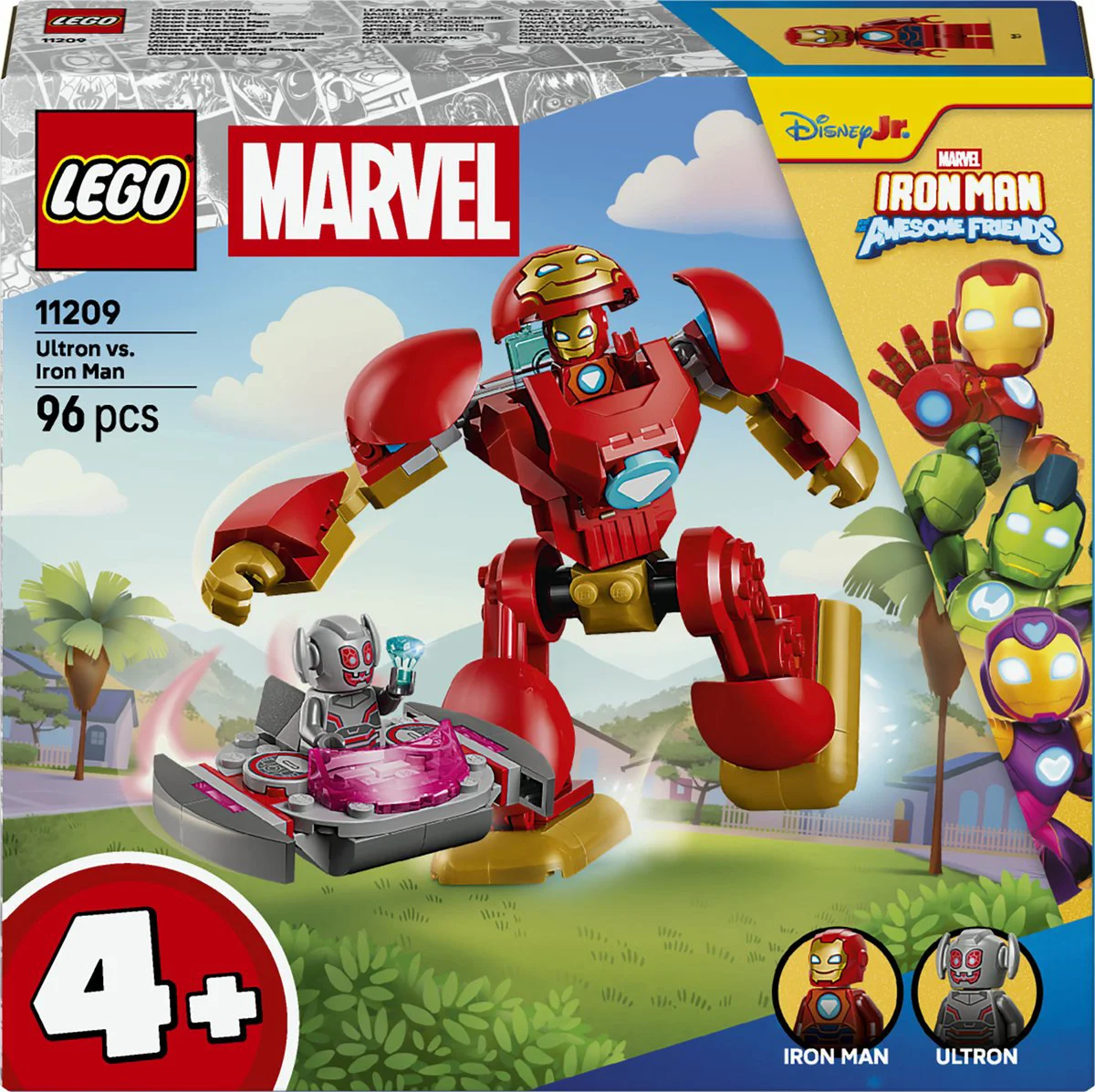 LEGO Marvel Ultron tegen Iron Man 11209