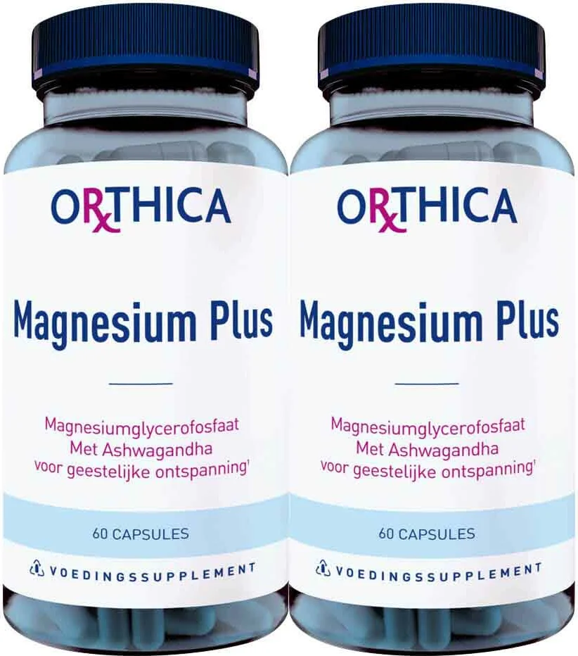 2x Orthica Magnesium Plus 60 capsules