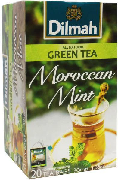 Dilmah Moroccan Mint Groene Thee 20st 20ZK