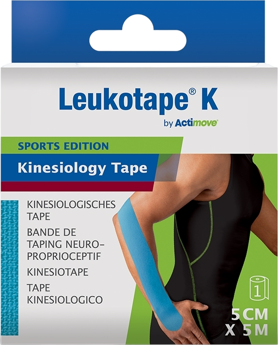 Actimove Kinesiology Tape Lichtblauw 5cm x 5m