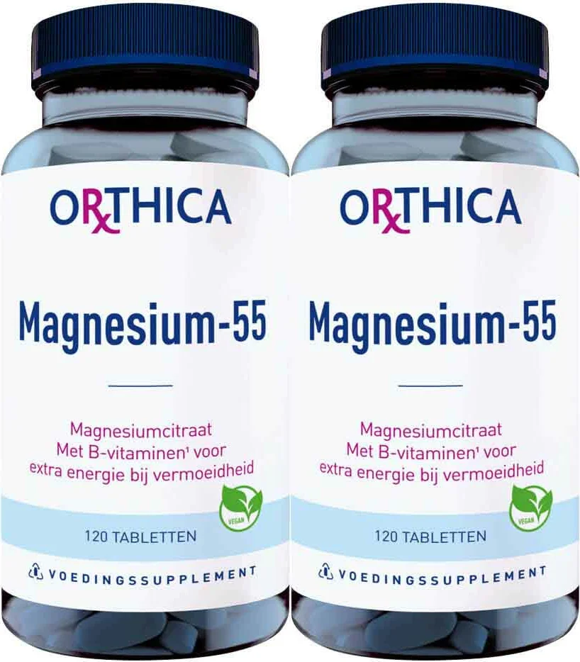 2x Orthica Magnesium-55 120 tabletten