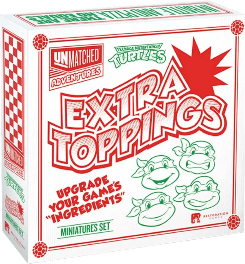 Unmatched Adventures: TMNT Extra Toppings Miniature Pack