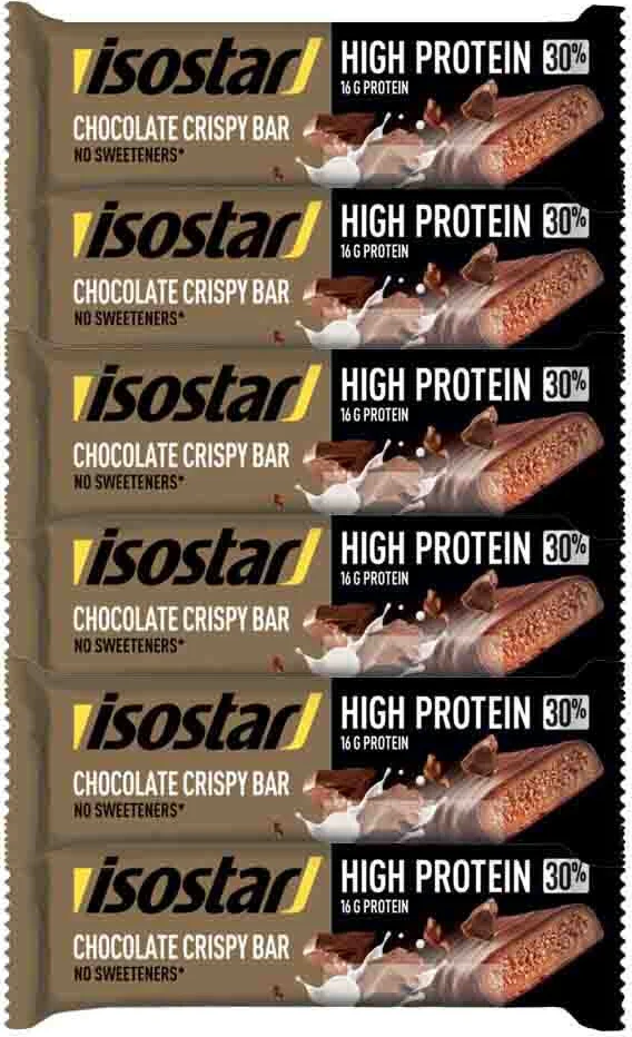6x Isostar High Protein Sportreep Chocolate 55 gr