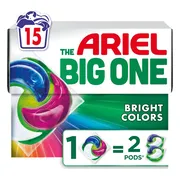 Ariel 3in1 Wasmiddel Pods The Big One Color 15 stuks