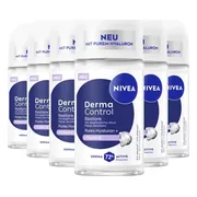 6x NIVEA Deodorant Roller Derma Control Restore 50 ml