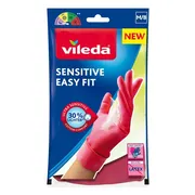 12x Vileda Handschoenen Sensitive Easy Fit Medium 1 paar