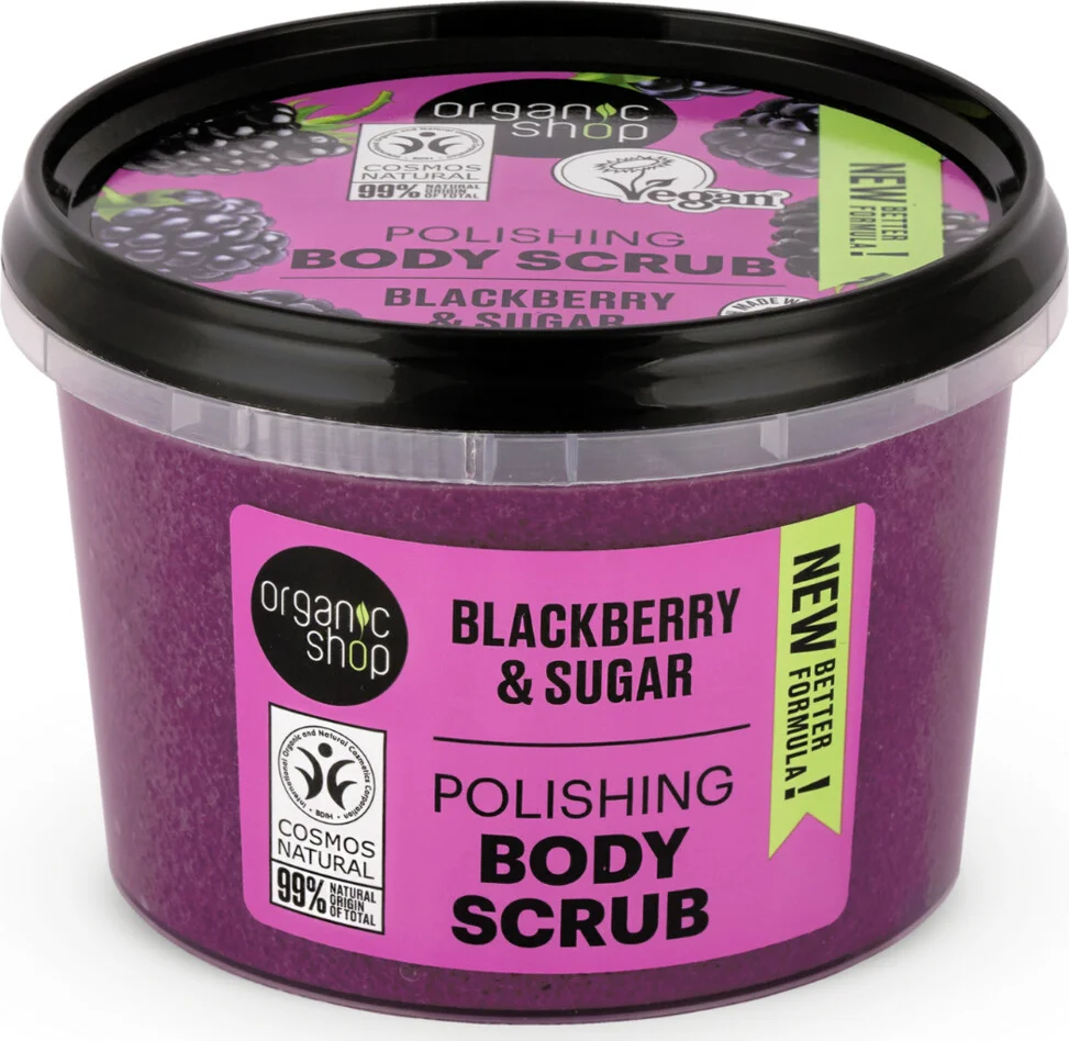 Organic Shop Body Scrub Blackberry 250 ml