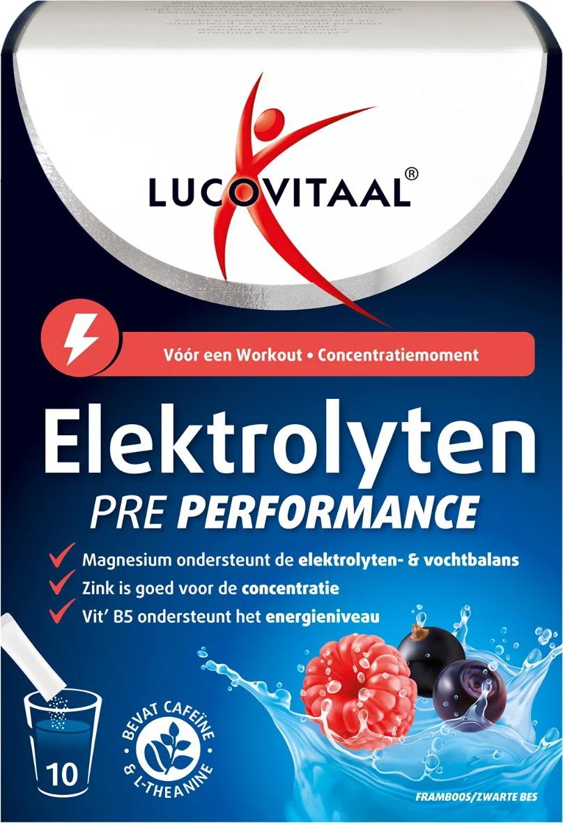 Lucovitaal Elektrolyten Pre Performance 10 sachets