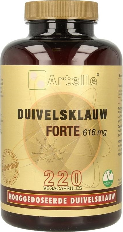 Artelle Duivelsklauw Forte Vegacapsules 220CP