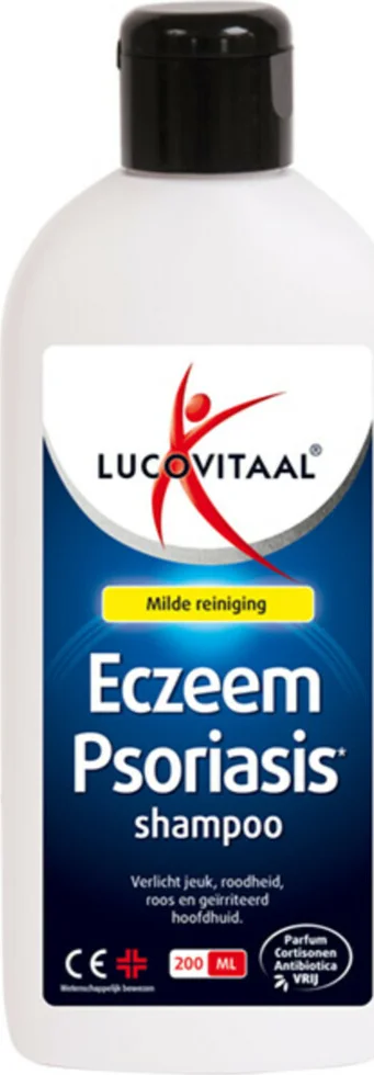 3x Lucovitaal Eczeem Psoriasis shampoo 200 ml
