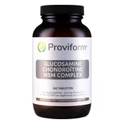 Proviform Glucosamine Chondroitine MSM Complex Tabletten 240st 240TB