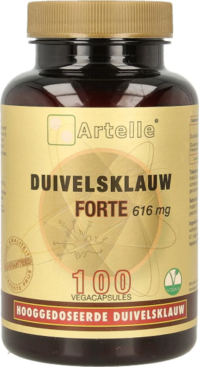 Artelle Duivelsklauw Forte Vegacapsules 100CP
