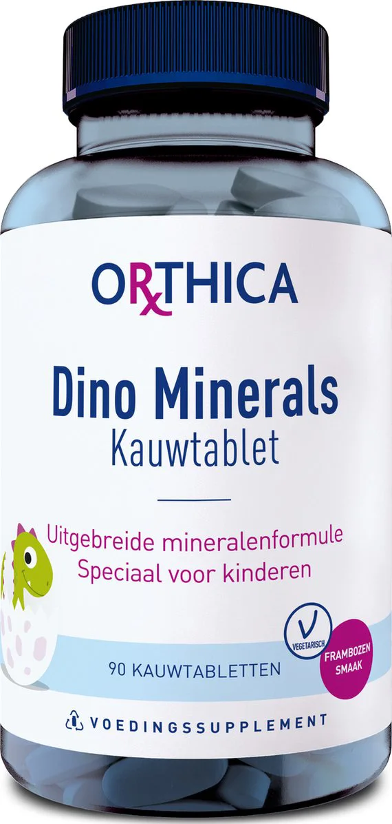 Orthica Dino Minerals 90 kauwtabletten