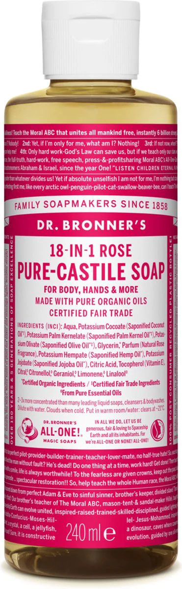 Dr. Bronner Magical Soap Roos 237ml 240ML