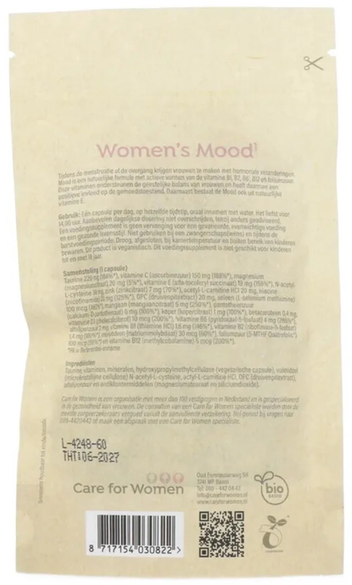 Care For Women Mood Capsules 60CP