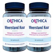 2x Orthica Weerstand Kuur 30 capsules