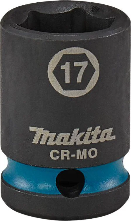 Makita E-16134 Impact Black Krachtdop 1/2" kort | 17 mm
