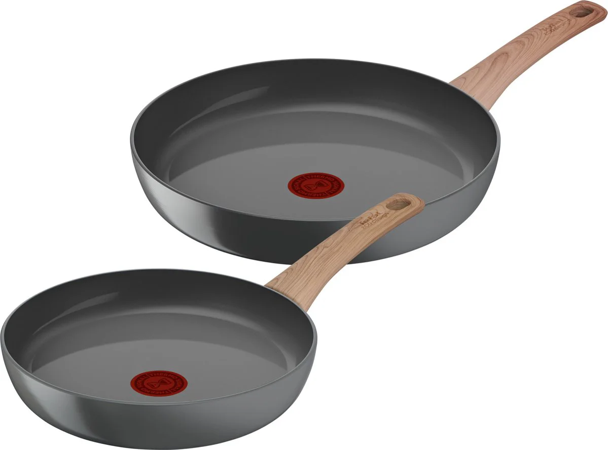 Tefal Renew Keramische koekenpannenset 24 + 28 cm