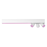 Philips Hue Centris Opbouwspot White and Color - Wit - Rechthoek - 3-spots