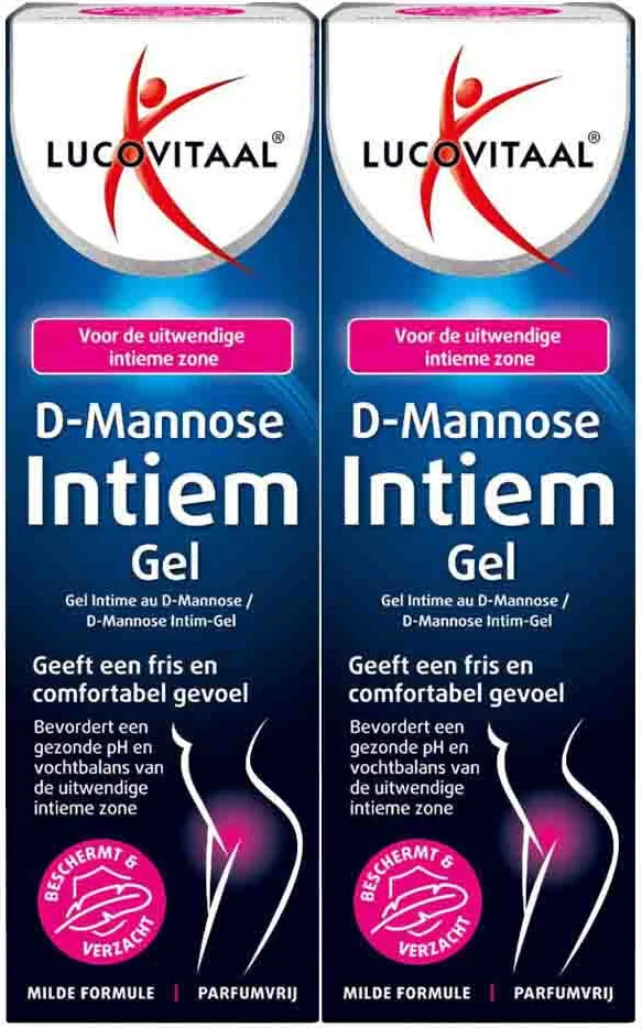 2x Lucovitaal Intiem Gel D-Mannose 50 ml