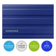 Samsung T7 Shield 2TB Blauw