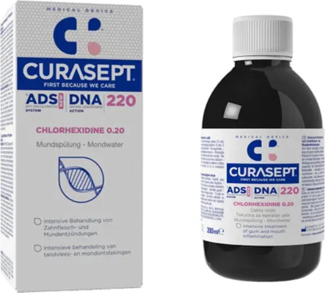Curasept ADS DNA 220 Chloorhexidine 0.20% Mondwater 200ML