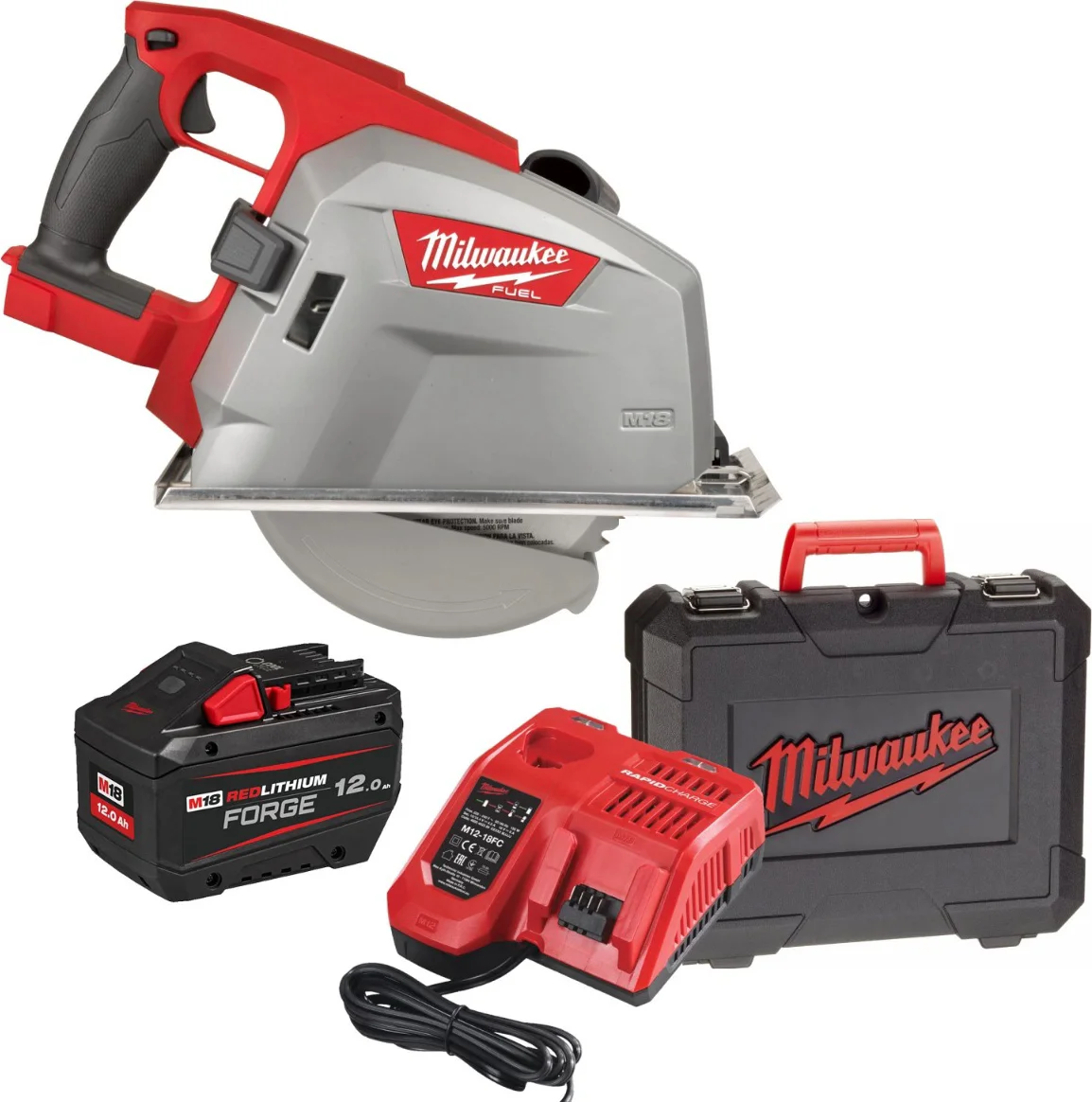 Milwaukee M18 FUEL™ FMCS66-121C Accu metaalzaagmachine 203mm 18V 12.0Ah in koffer - 4933499243