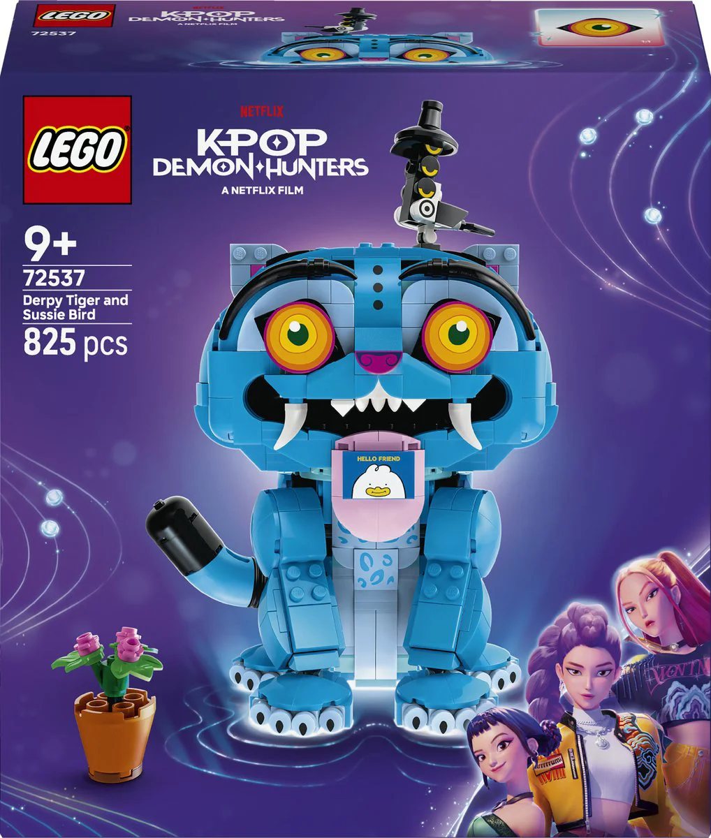 LEGO KPop Demon Hunters Derpy Tiger en Sussie Bird 72537