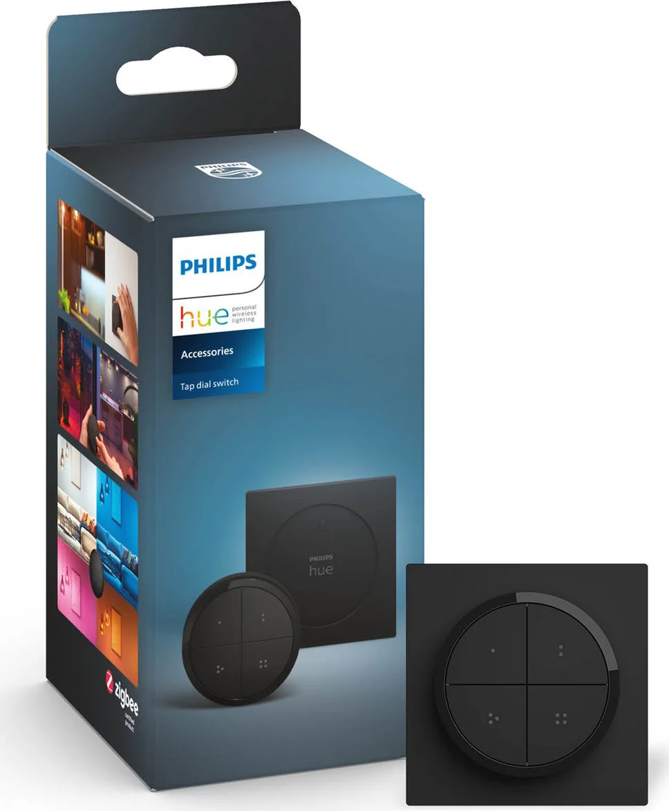 Philips Hue Tap dial switch - draaischakelaar - zwart