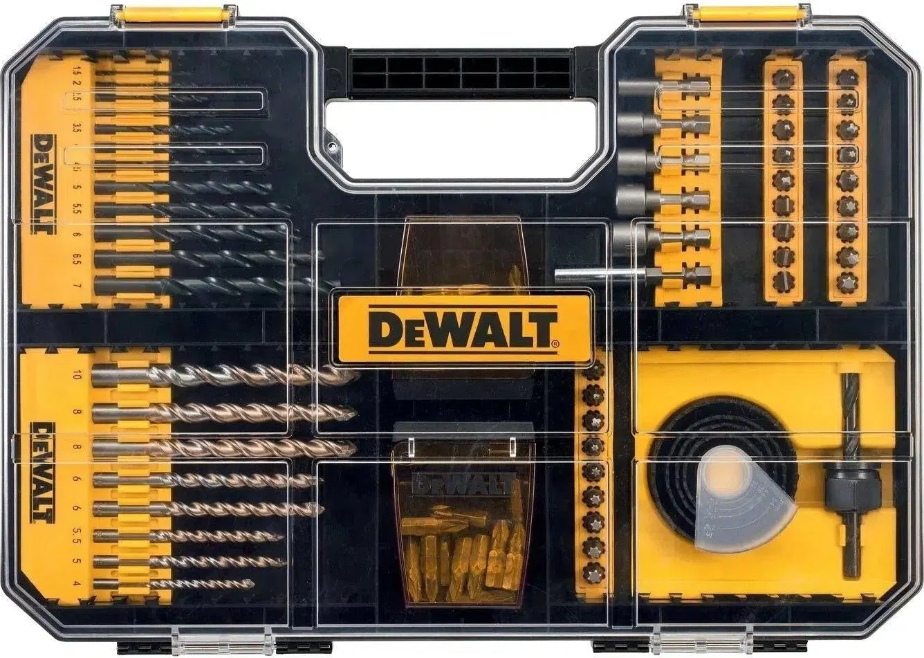 DeWALT DT71569 100-delige Schroef-, Gatzaag- en Borenset