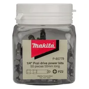 Makita P-65779 Schroefbit PZ2x50mm