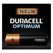 3x Duracell Alkaline Batterijen Optimum AA 4 stuks