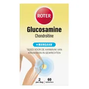 Roter Glucosamine Chondroïtine +Mangaan Tabletten 60TB