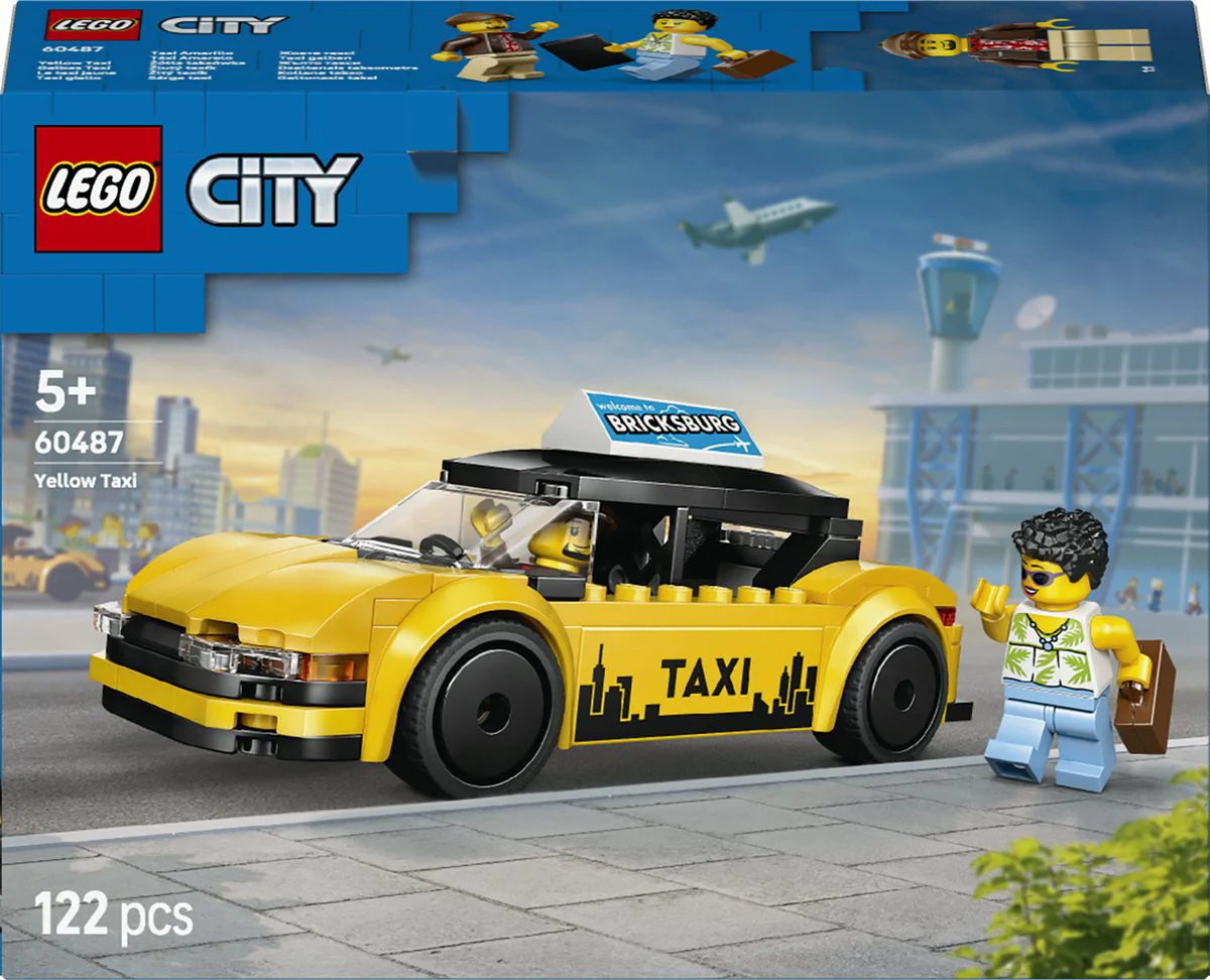 LEGO City Gele taxi 60487