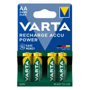 Varta Oplaadbare Batterijen AA 2600 mAh Blister 4 stuks