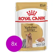 96x Royal Canin Yorkshire Terrier Adult Hondenvoer Nat 85 gr
