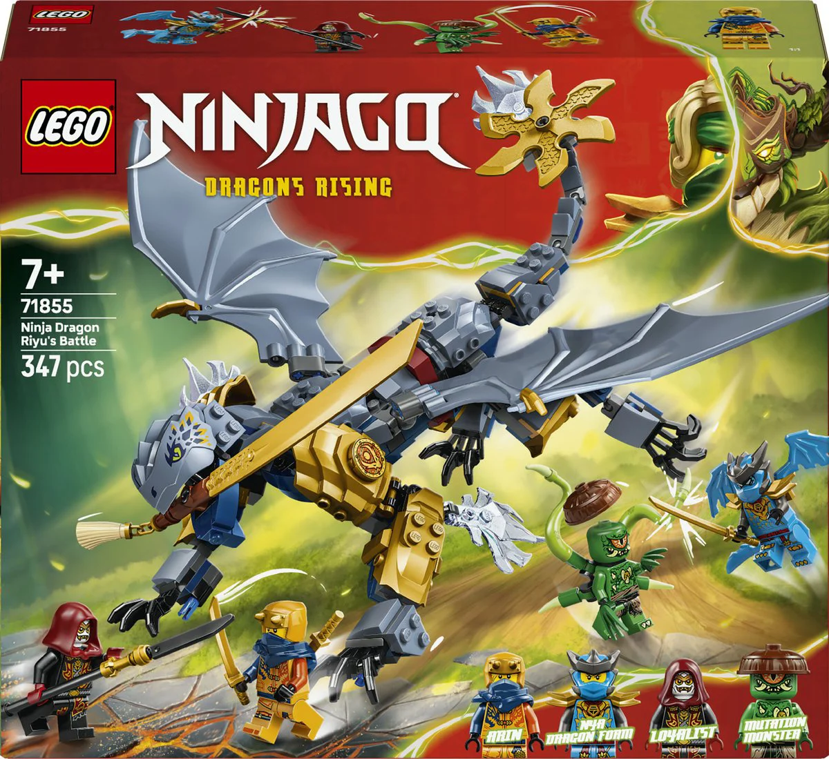 LEGO NINJAGO Ninjadraak Riyu's strijd 71855