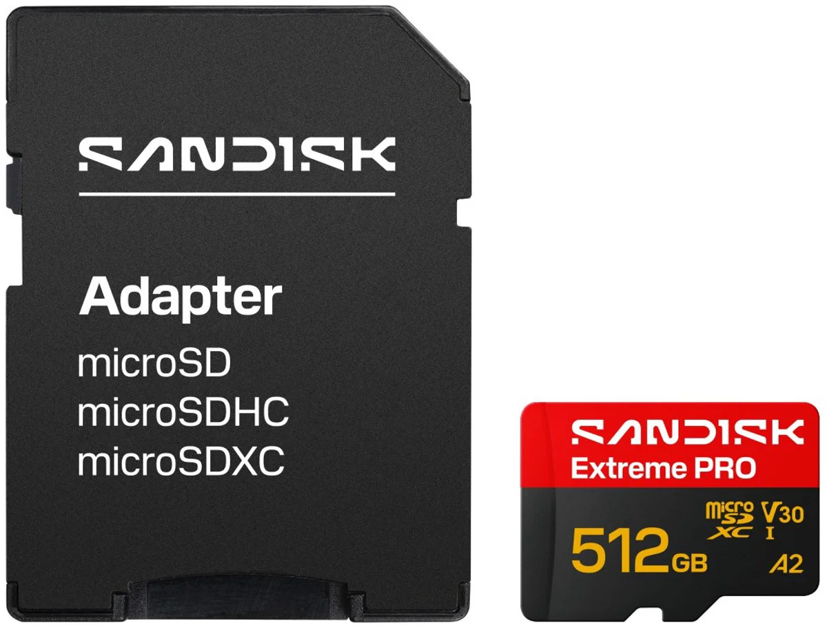 SANDISK Extreme PRO microSDXC 512GB 170MB/s