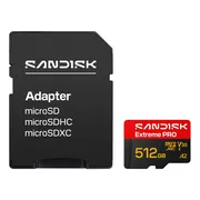 SANDISK Extreme PRO microSDXC 512GB 170MB/s