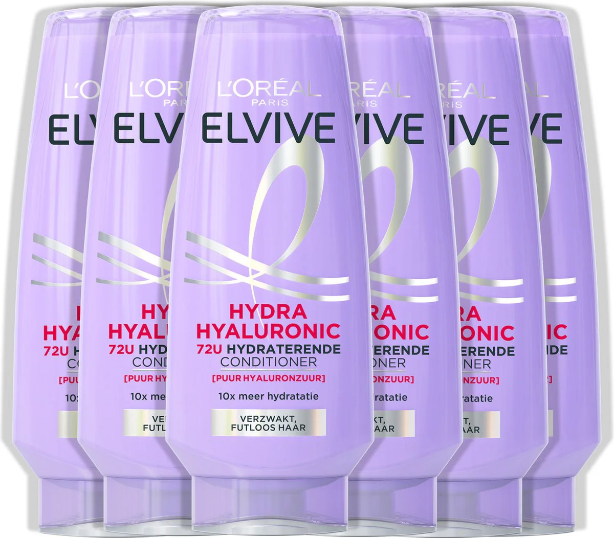 6x L'Oréal Elvive Hydra Hyaluronic Conditioner 200 ml