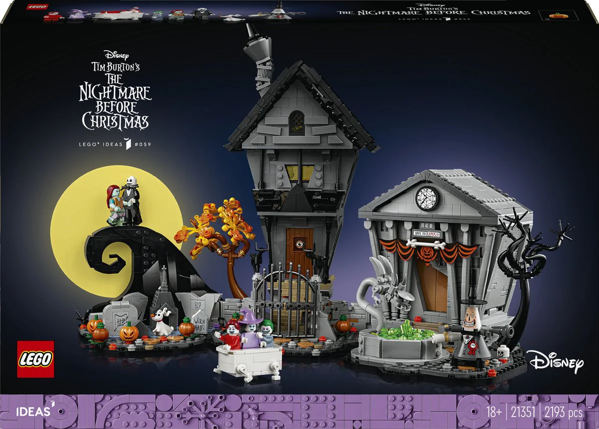 LEGO Ideas Disney Tim Burton's The Nightmare Before Christmas 21351