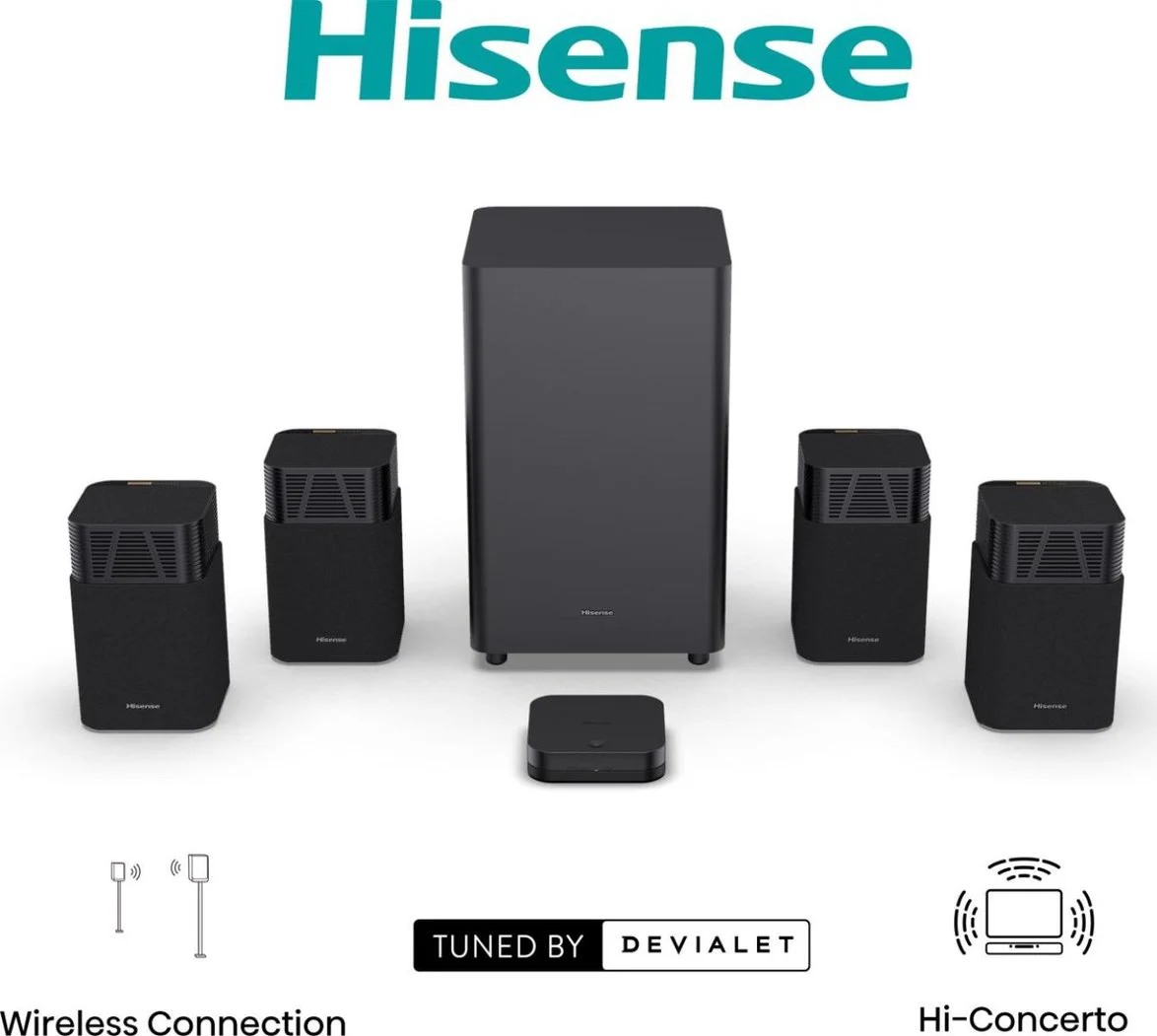 Hisense HT Saturn Home Cinema set