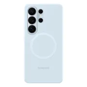 Samsung Galaxy S26 Ultra Siliconen Back Cover met Magneet Blauw
