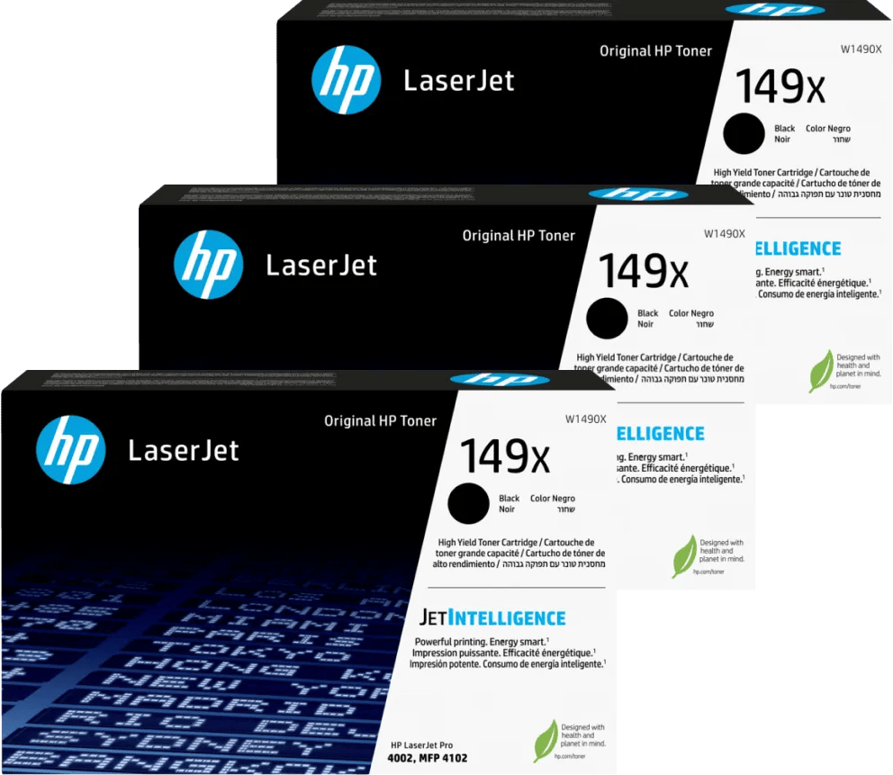 HP 149X LaserJet Toner Zwart (3 stuks)