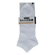 Naproz Bamboo Airco Shortsokken 3-Pack Wit 43-47 3PR
